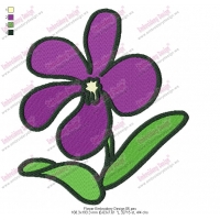 Flower Embroidery Design 05